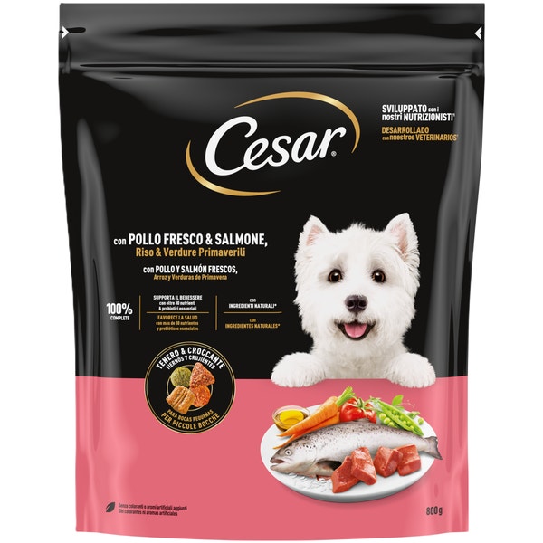 Pollo Salmón Verduras 800g image 1